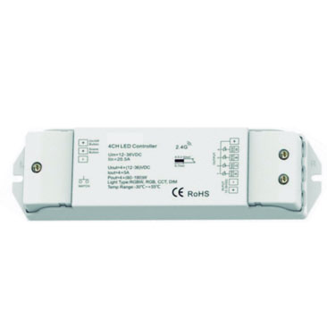 ECOLUX EC-5116 RECEPTOR COMANDAMENT RGBW 8 ZONES